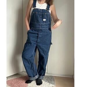 Vintage Unisex Overalls/ Bibs 70s Era Workwear Size S Mens Womens Med